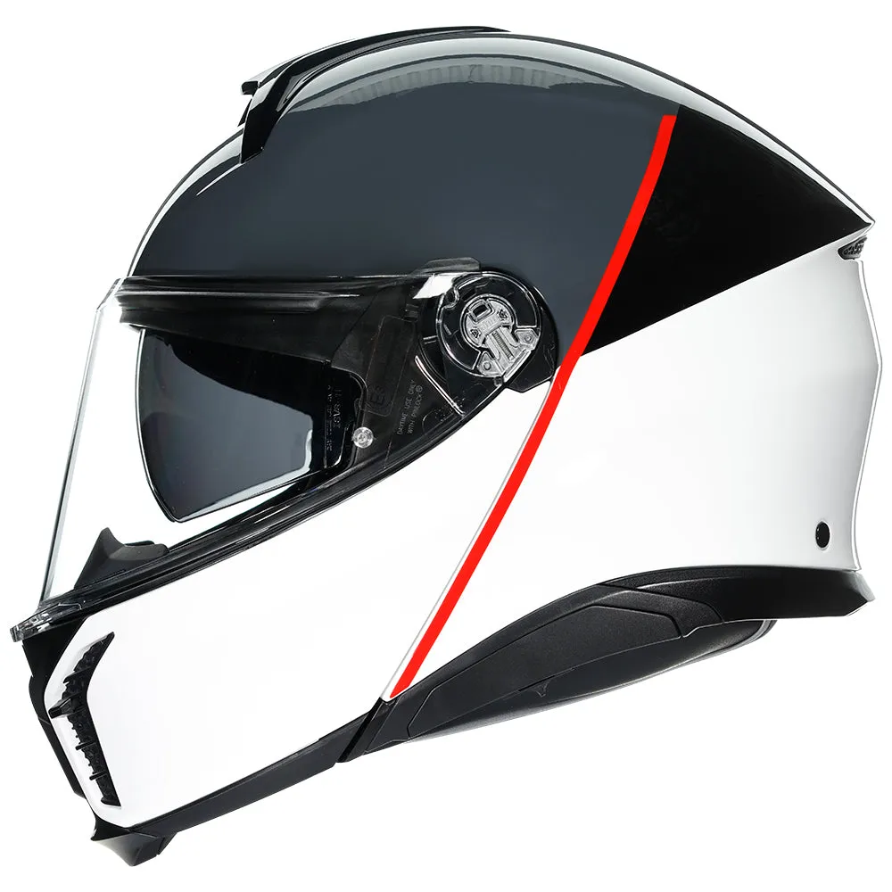 AGV TOURMODULAR [BALANCE WHITE/GREY/RED]