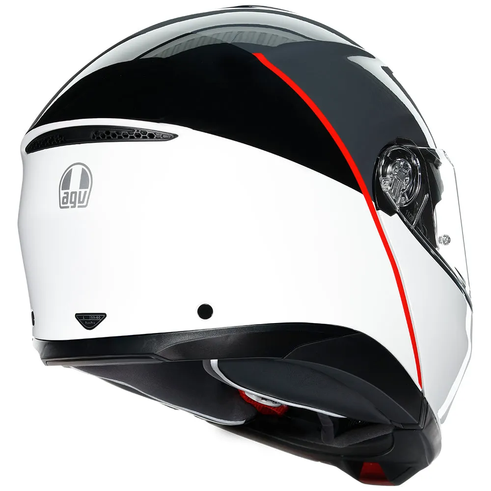 AGV TOURMODULAR [BALANCE WHITE/GREY/RED]