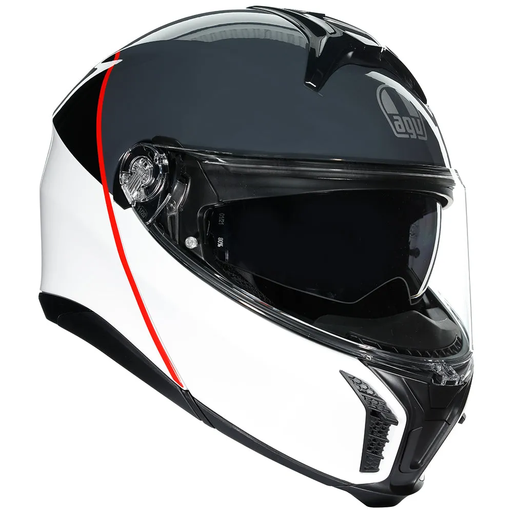 AGV TOURMODULAR [BALANCE WHITE/GREY/RED]