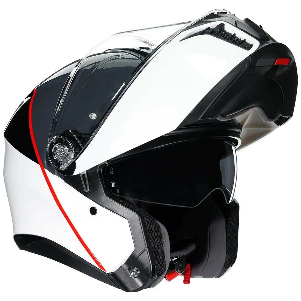 AGV TOURMODULAR [BALANCE WHITE/GREY/RED]