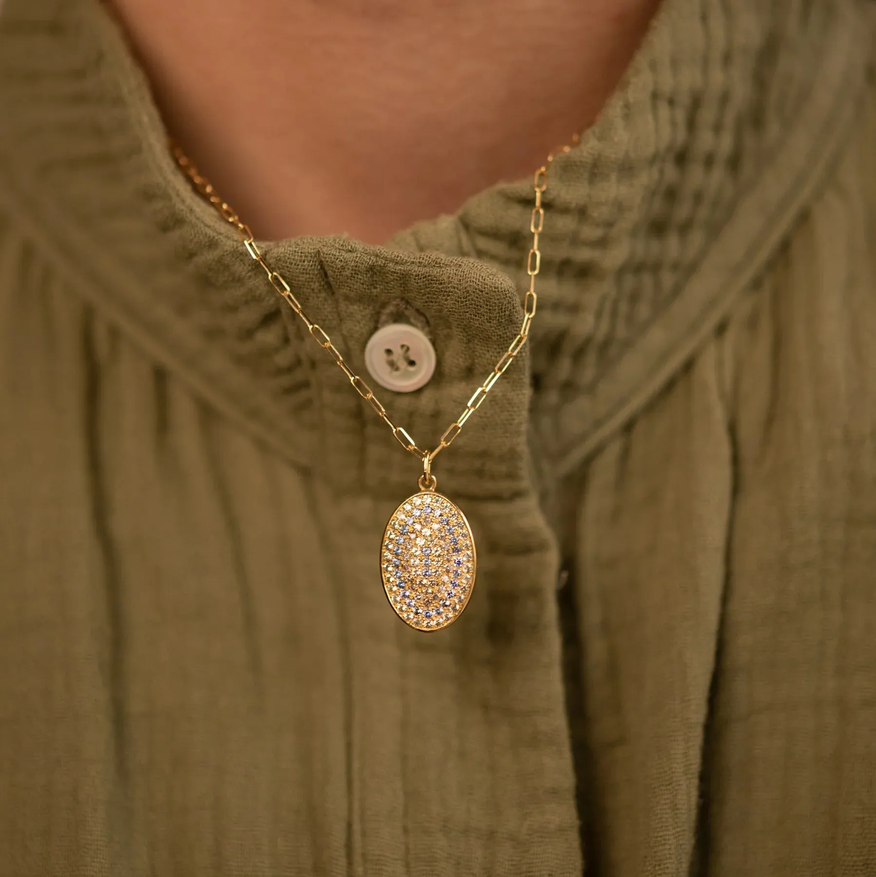 Ani Necklace 2 - Moon (By Special Order)