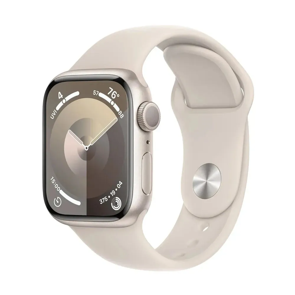 Apple Watch Series 9 (41mm/45mm) GPS Apple Watch S9 Aluminum Case with Sport Band iOS Smart Watch