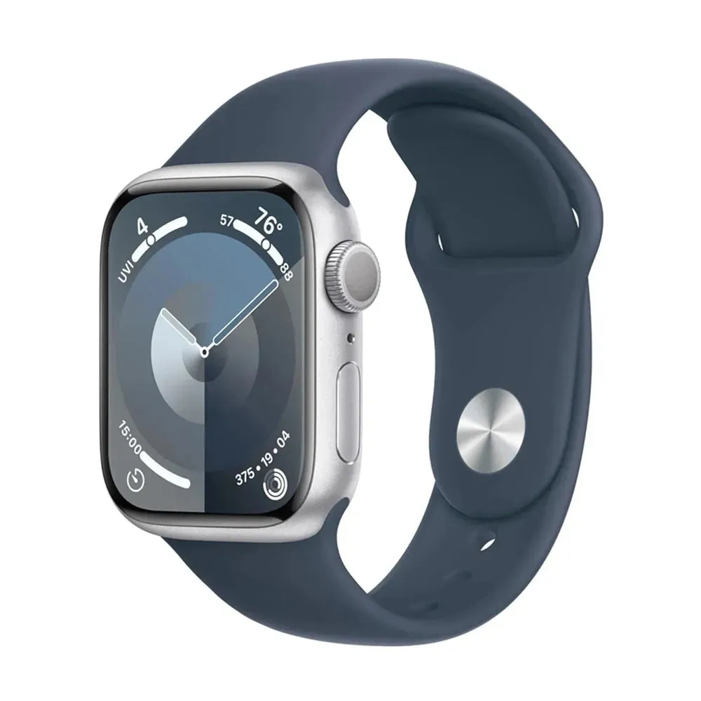 Apple Watch Series 9 (41mm/45mm) GPS Apple Watch S9 Aluminum Case with Sport Band iOS Smart Watch