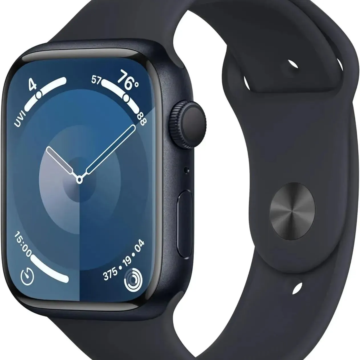 Apple Watch Series 9 (41mm/45mm) GPS Apple Watch S9 Aluminum Case with Sport Band iOS Smart Watch