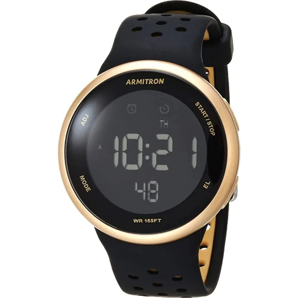 Armitron Sport Unisex Digital Chronograph Silicone Strap Watch, 40/8423 | Multiple Colors | Multiple Colors