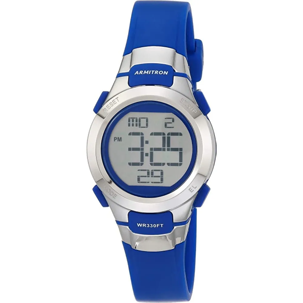 Armitron Sport Women's Digital Chronograph Resin Strap Watch, 45/7012 | Multiple Colors