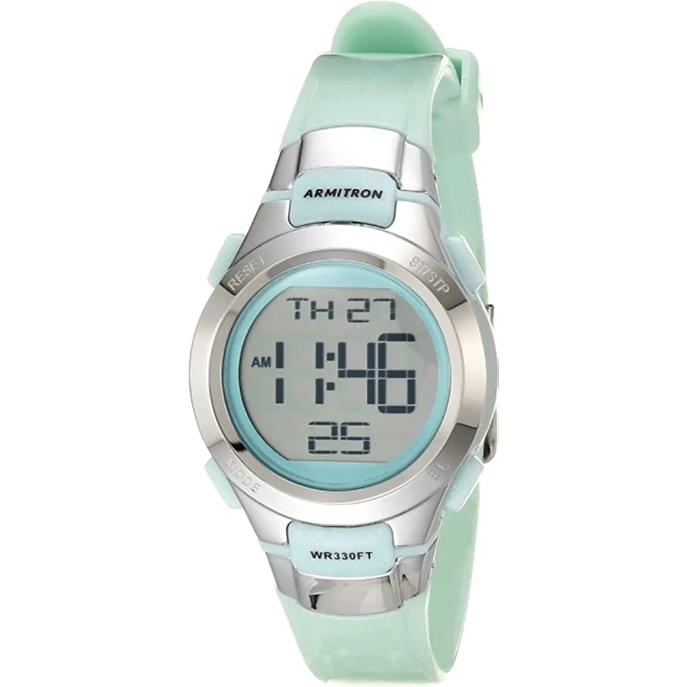 Armitron Sport Women's Digital Chronograph Resin Strap Watch, 45/7012 | Multiple Colors