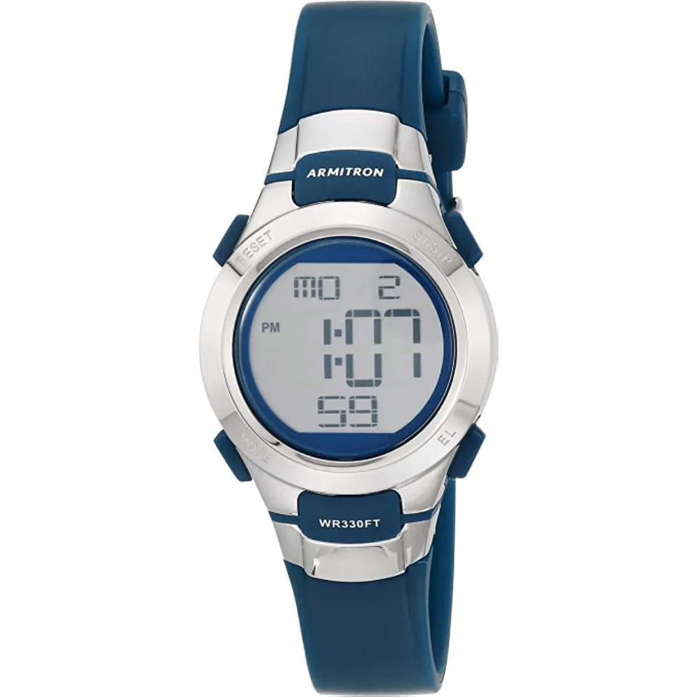 Armitron Sport Women's Digital Chronograph Resin Strap Watch, 45/7012 | Multiple Colors