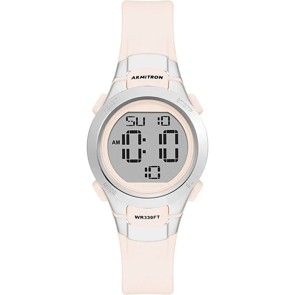 Armitron Sport Women's Digital Chronograph Resin Strap Watch, 45/7012 | Multiple Colors