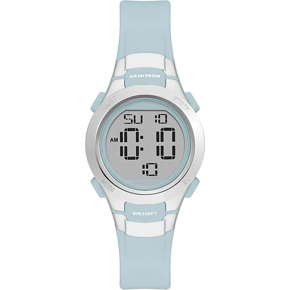 Armitron Sport Women's Digital Chronograph Resin Strap Watch, 45/7012 | Multiple Colors