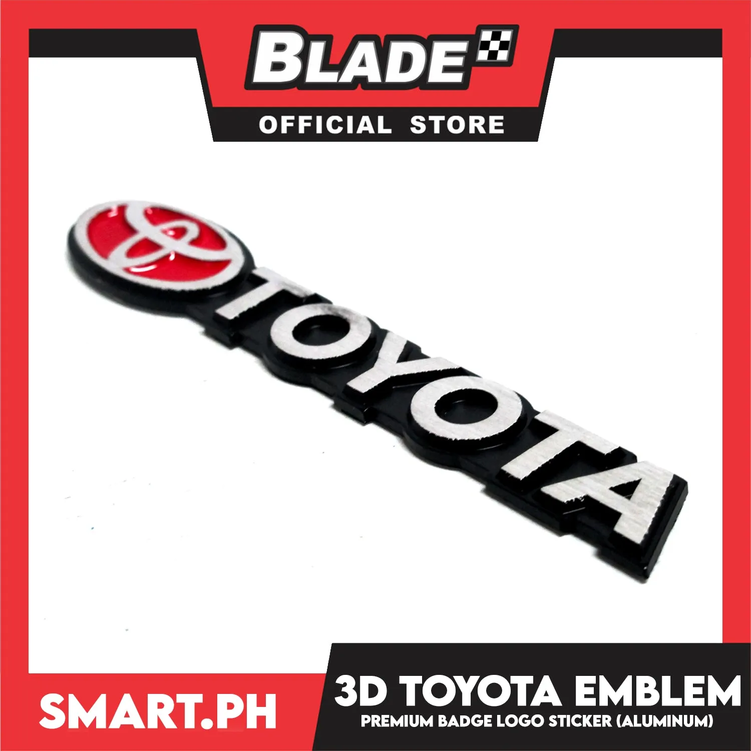 Auto Car 3D Emblem Premium Logo Badge Sticker Decals with Adhesive for Toyota Vios Carolla 15cm 3D-030 (Toyota)