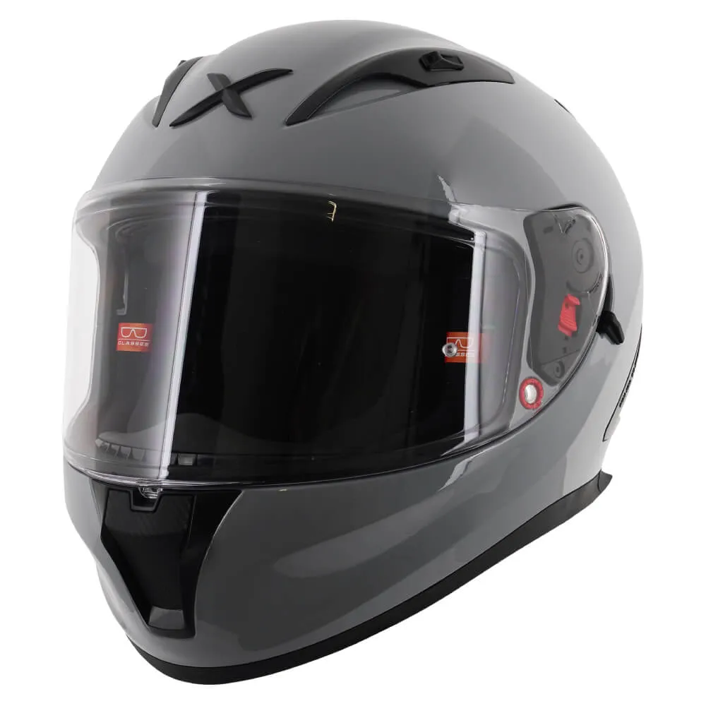 Axor Street Full Face Helmet Nardo Grey Gloss