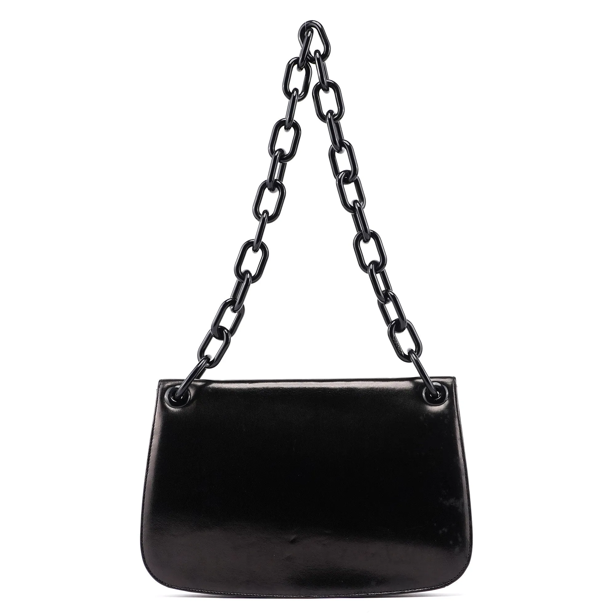 B6623 Black Madras Swing Shoulder Bag