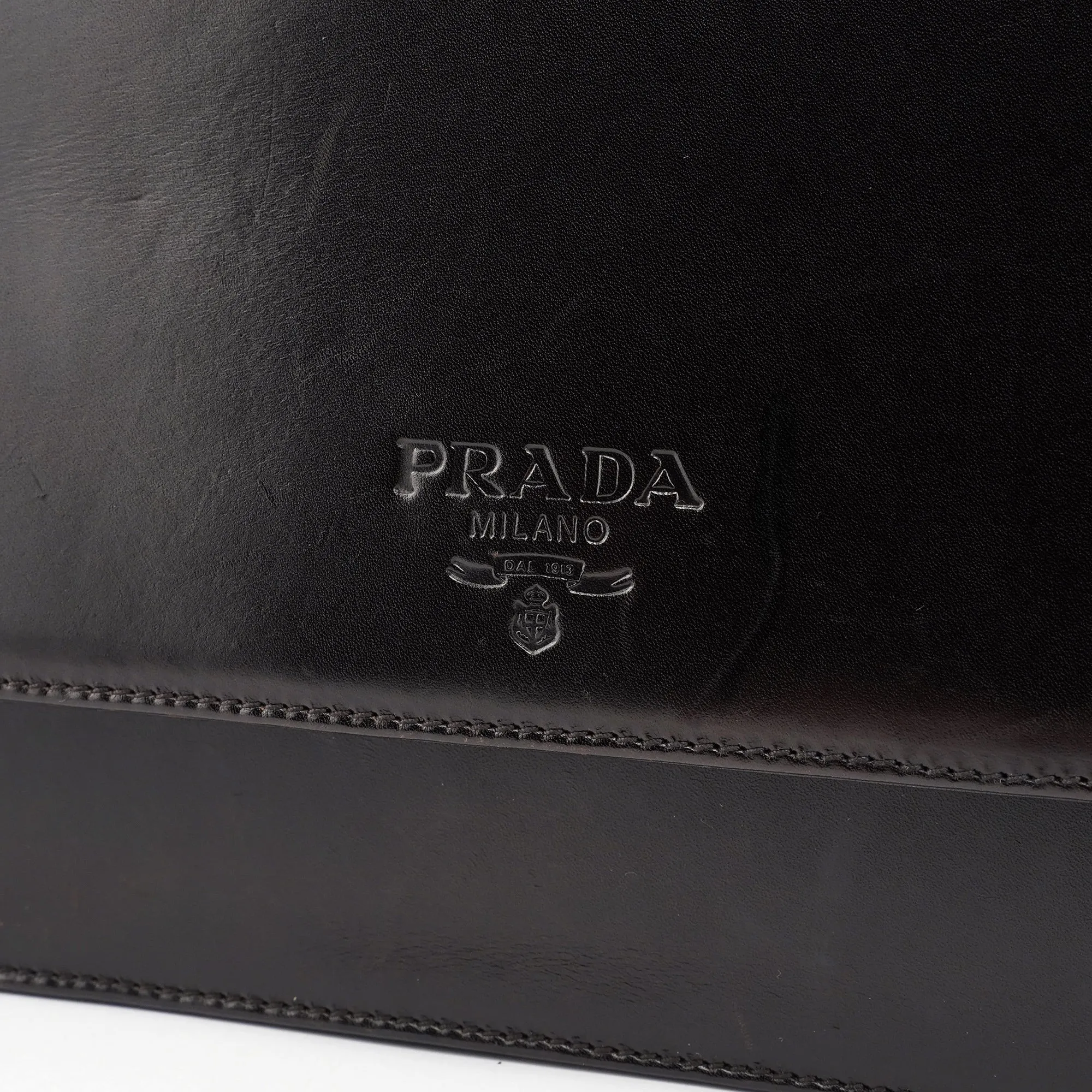 B7521 Brown Vitello Sport Top Handle Bag
