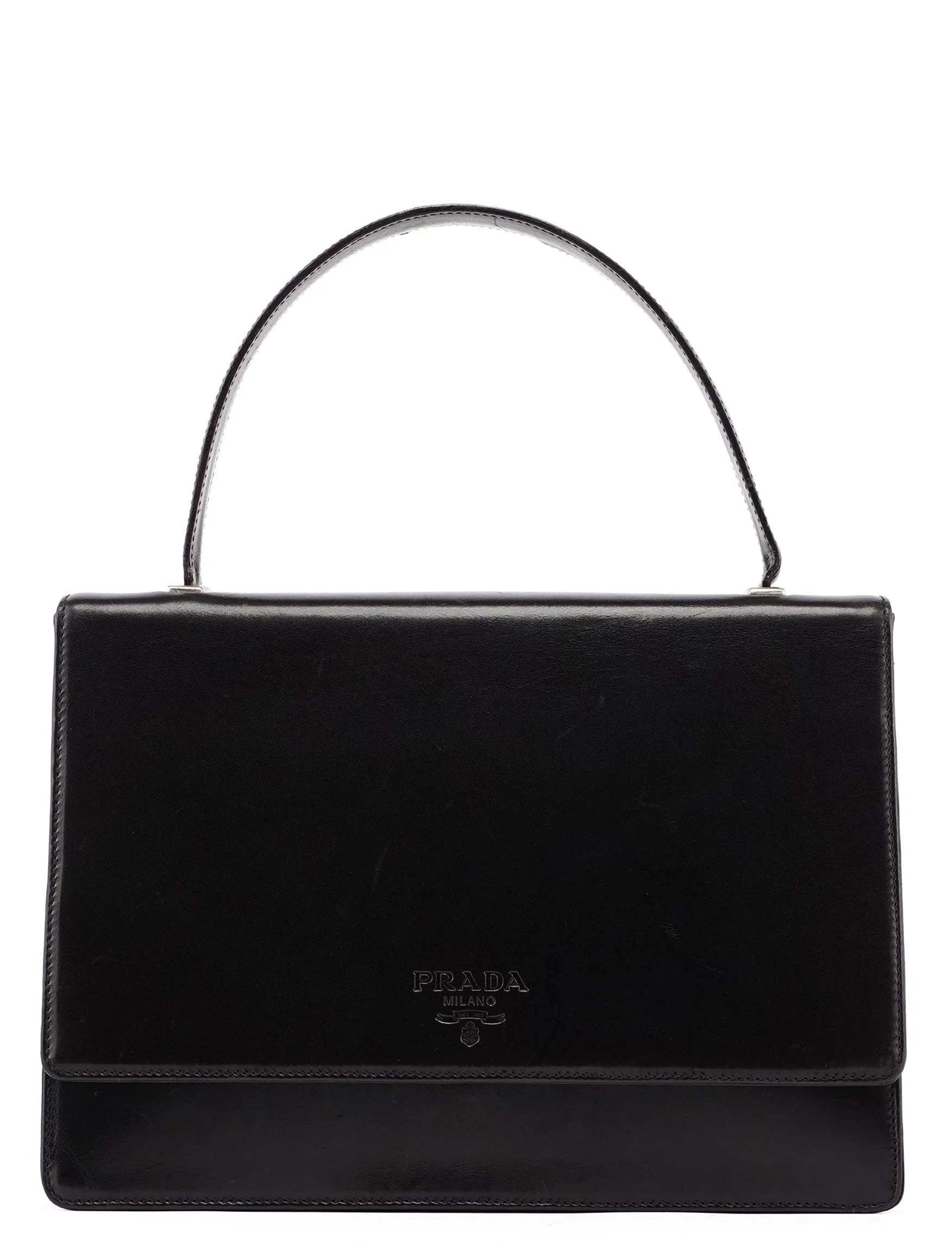B7521 Brown Vitello Sport Top Handle Bag