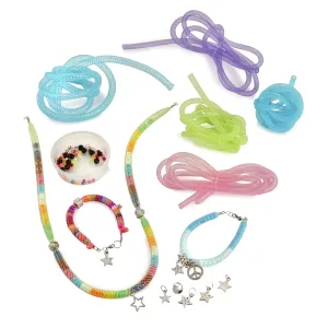 Beaded Mesh Jewelry Kit (12 Pack)
