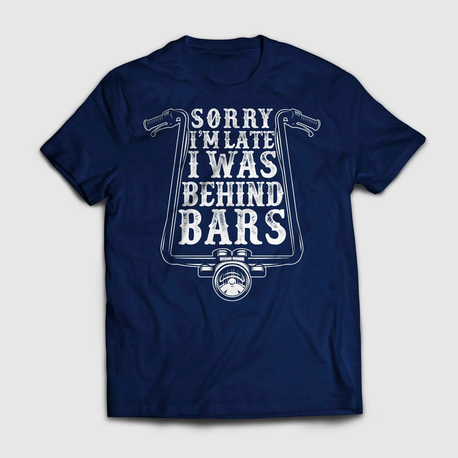 Behind Bars Late Biker Shirt