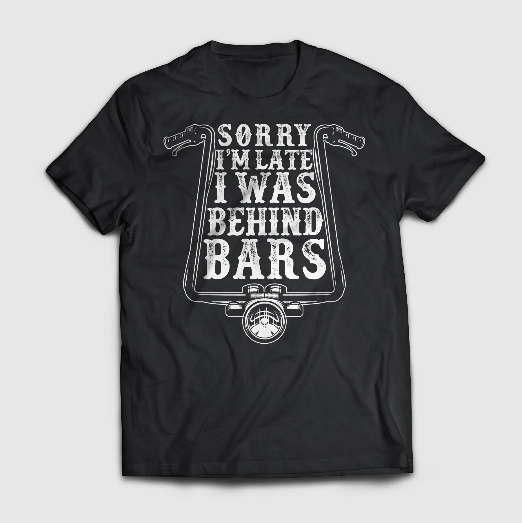 Behind Bars Late Biker Shirt
