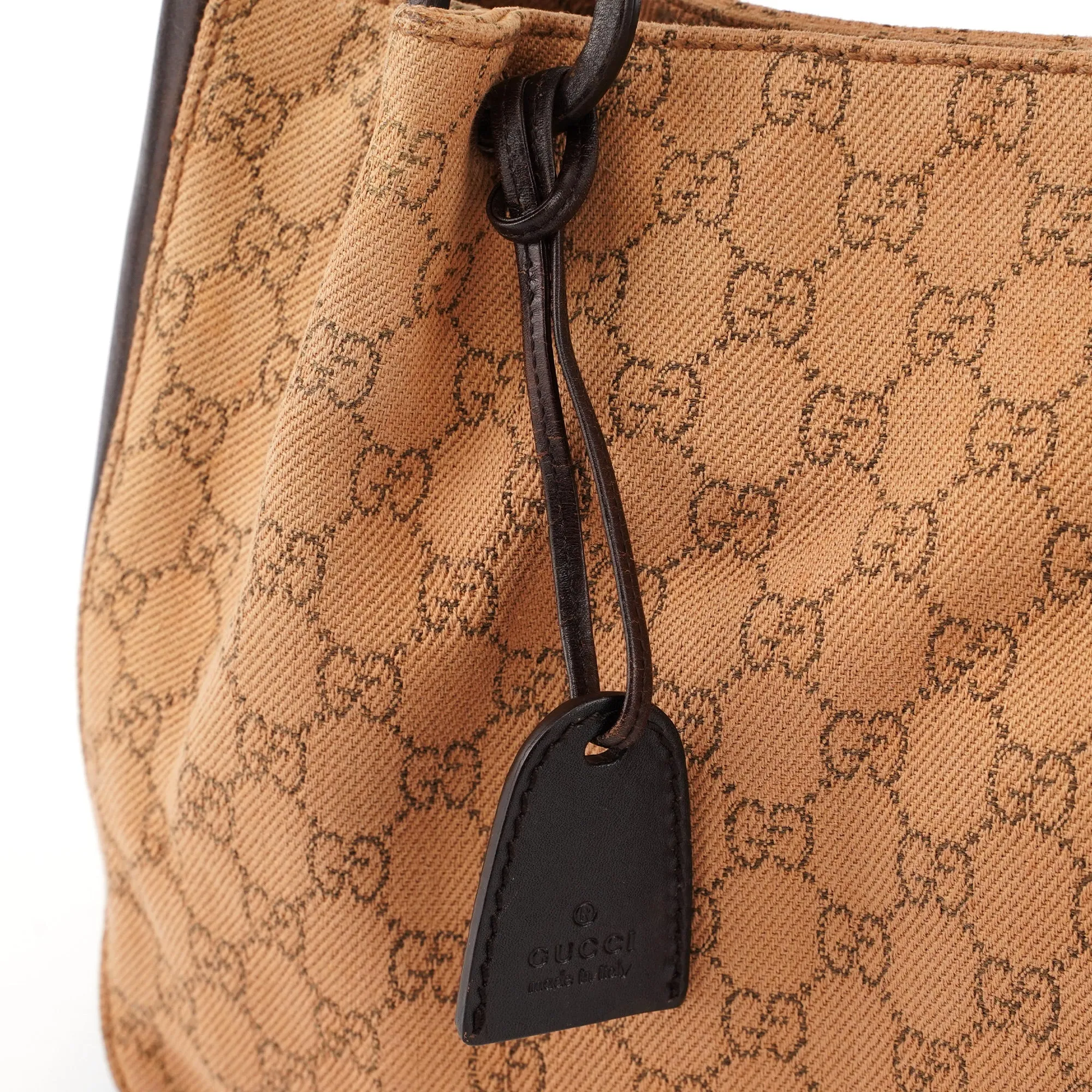 Beige GG Tote Bag