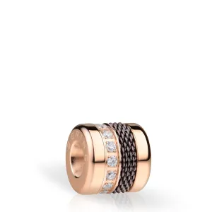 BERING Arctic Symphony Polished Rose Gold Detachable Charm Set