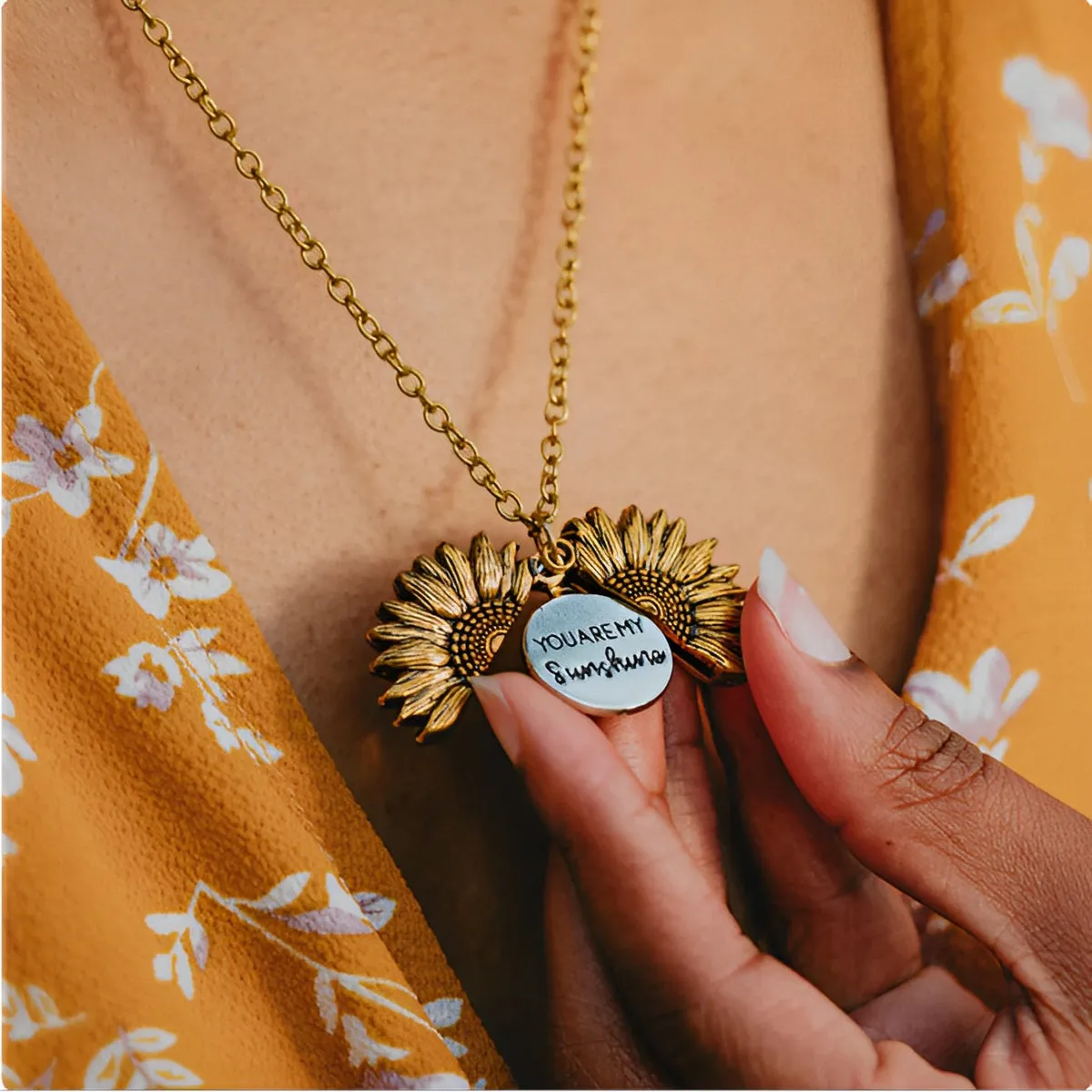 BijouHer™ "You Are My Sunshine" Necklace