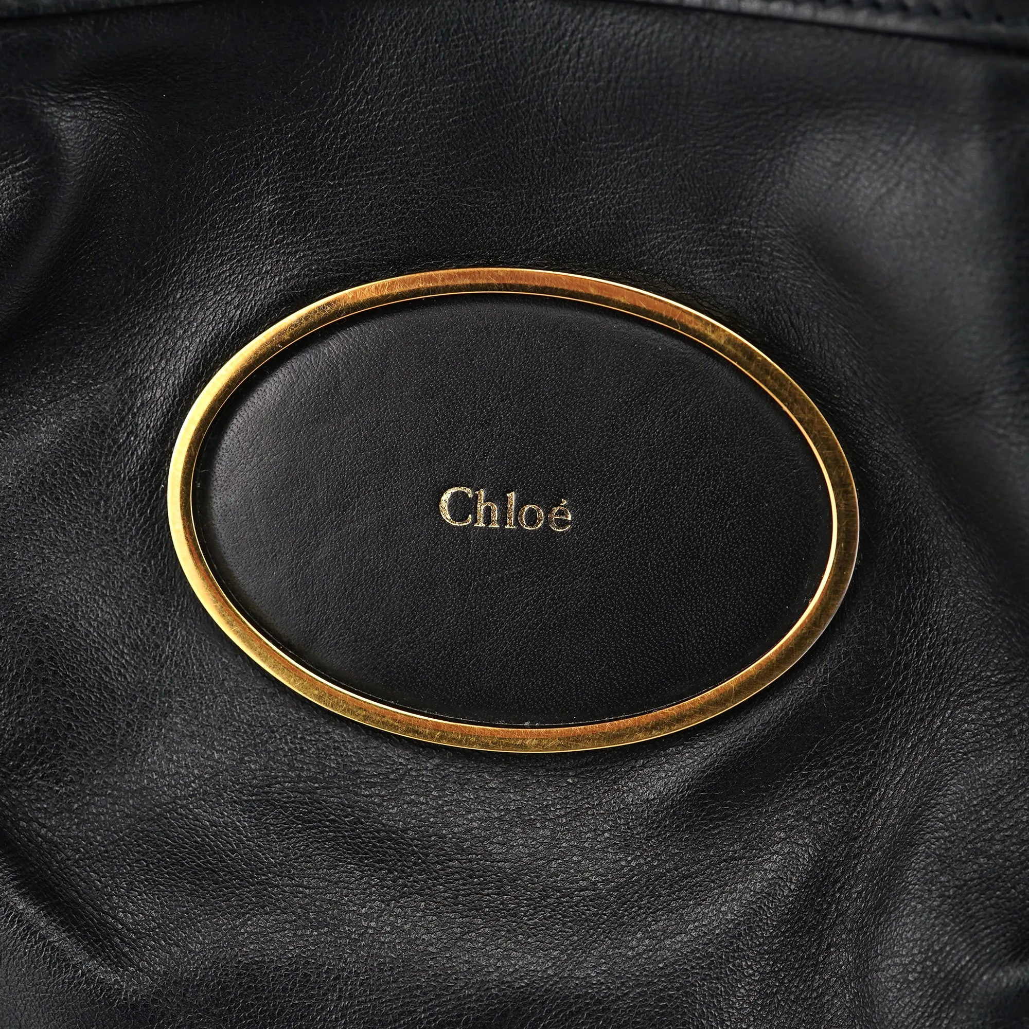Black Calfskin Leather Tote Bag