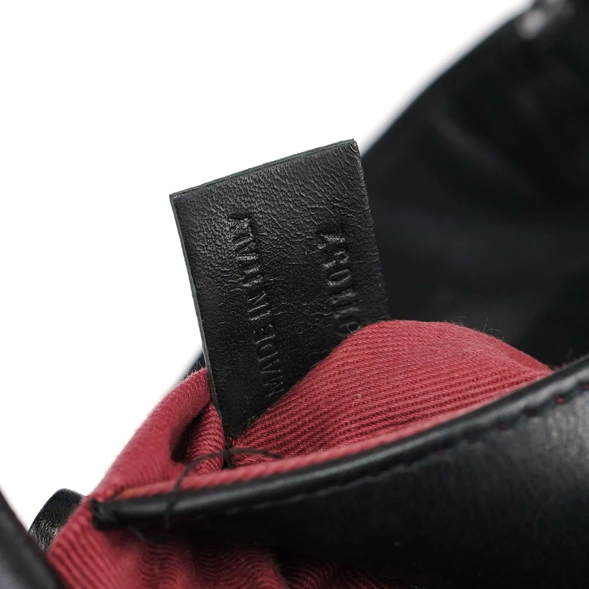 Black Calfskin Leather Tote Bag