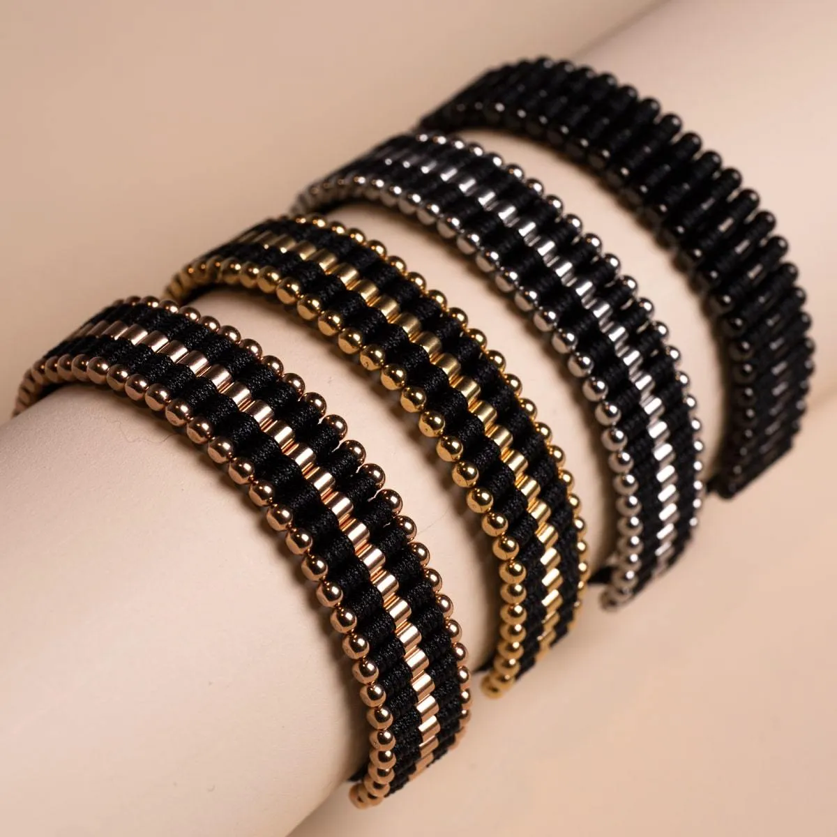 Black | Gunmetal | Amici Bracelet