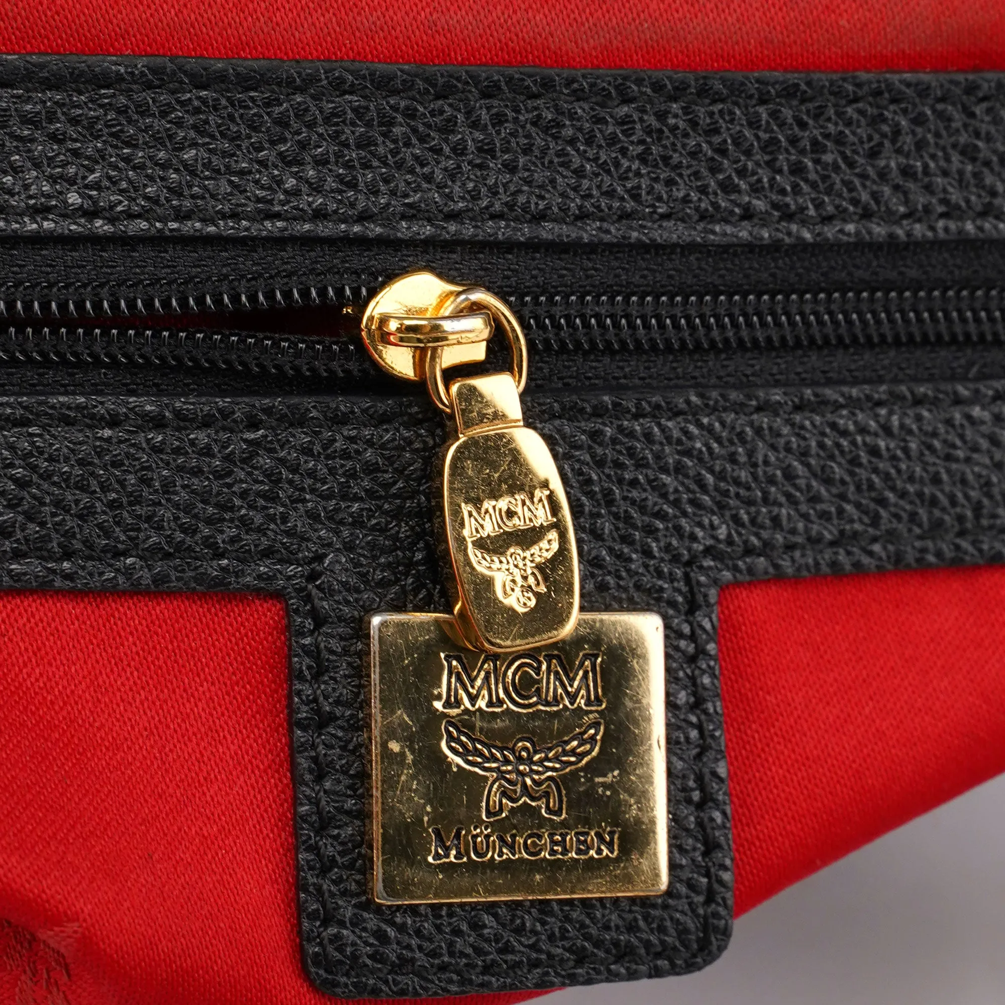 Black Leather Mini Tote