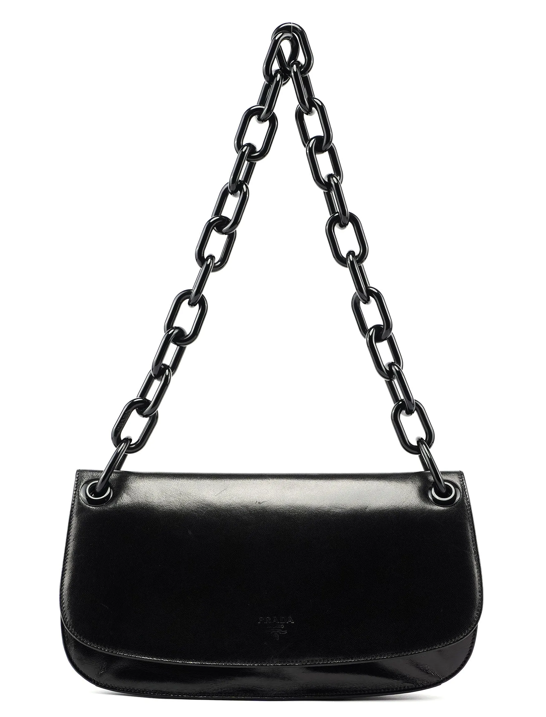 Black Madras Swing Shoulder Bag
