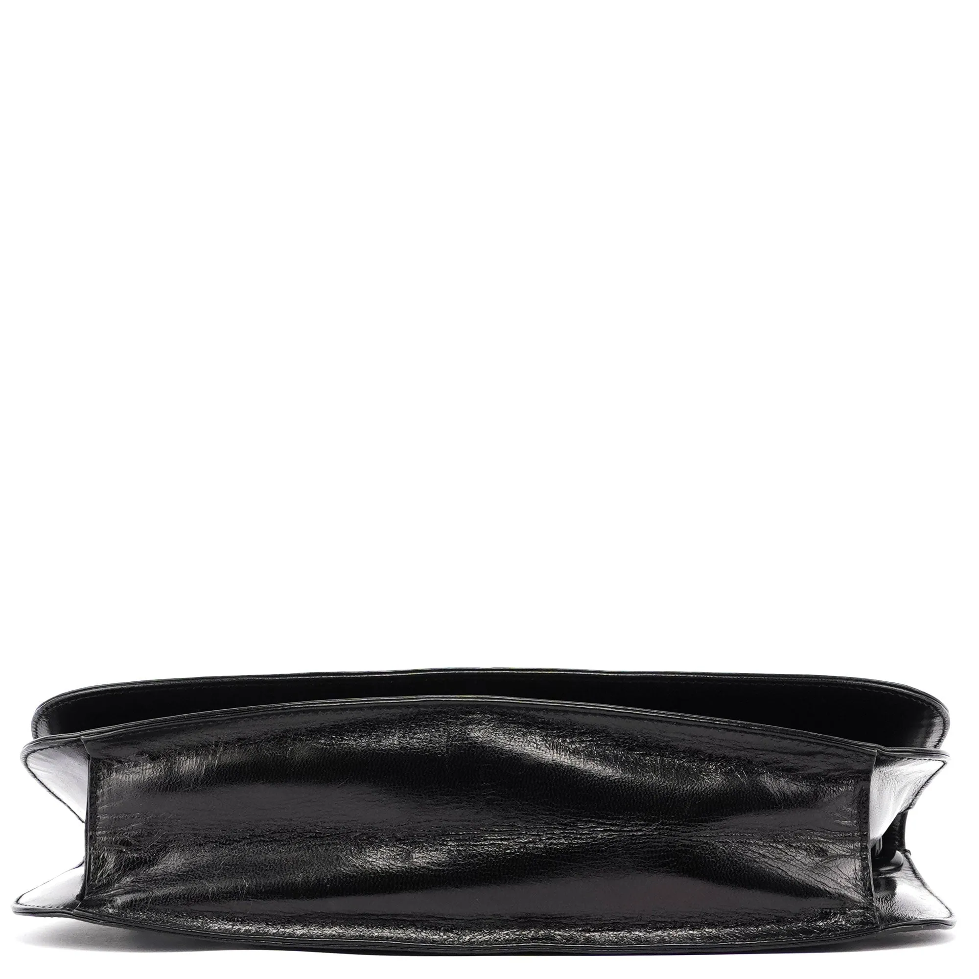 Black Madras Swing Shoulder Bag