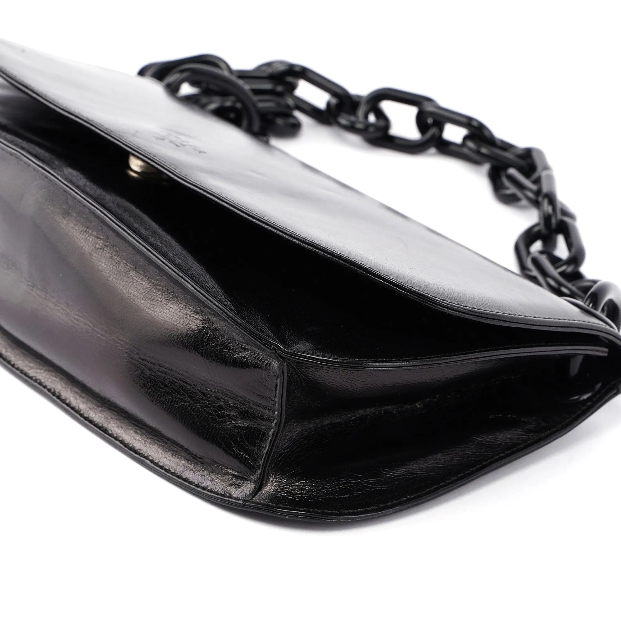 Black Madras Swing Shoulder Bag