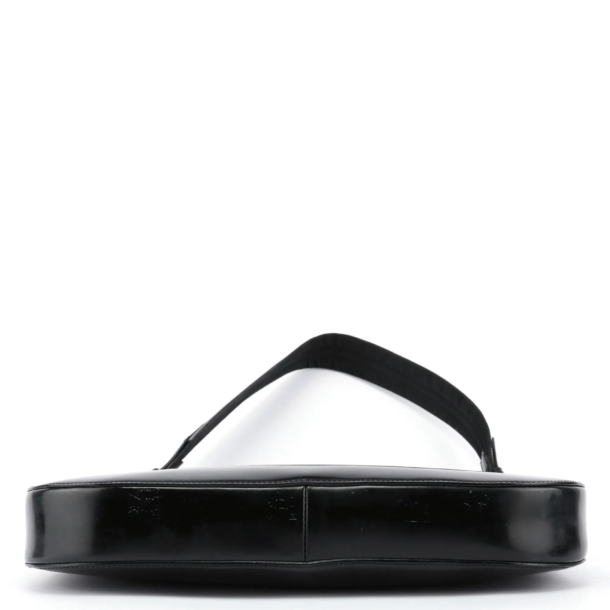 Black Patent Leather Shoulder Bag