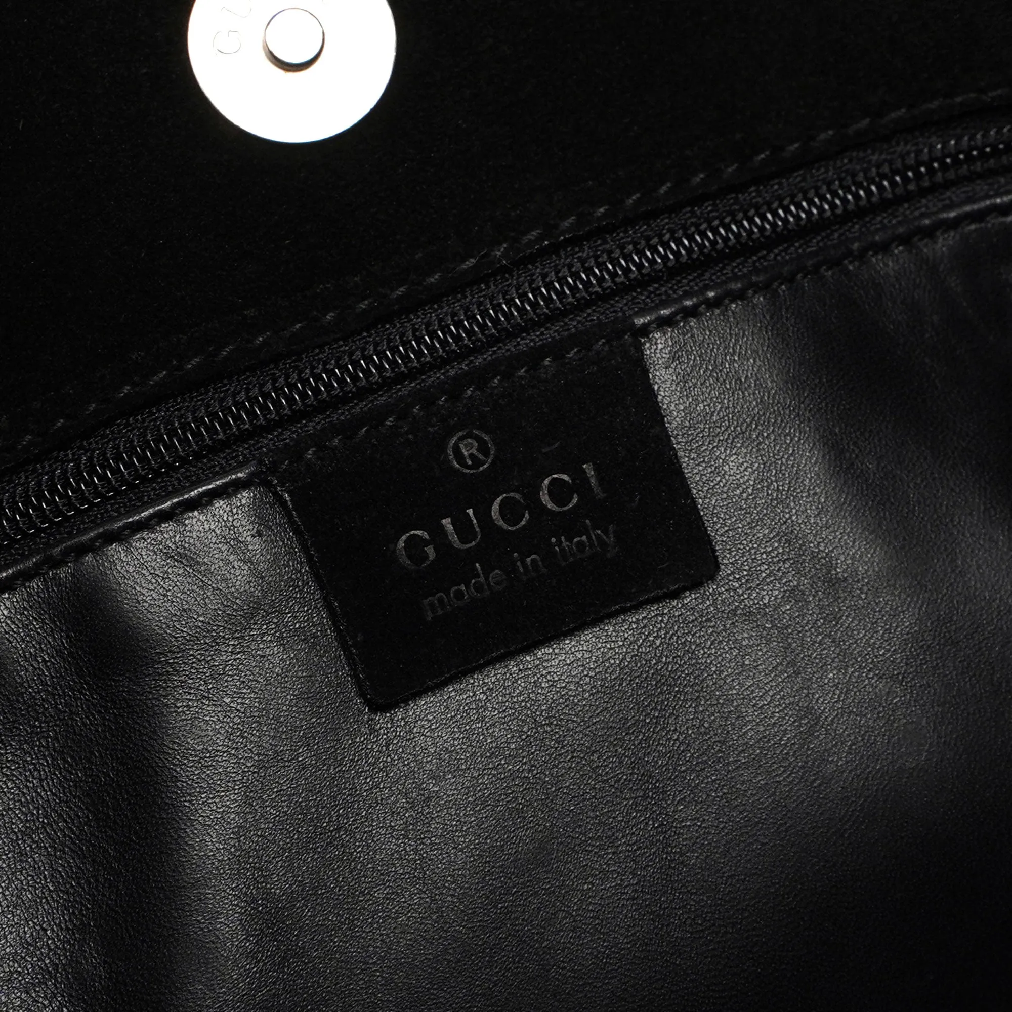 Black Suede Shoulder Bag