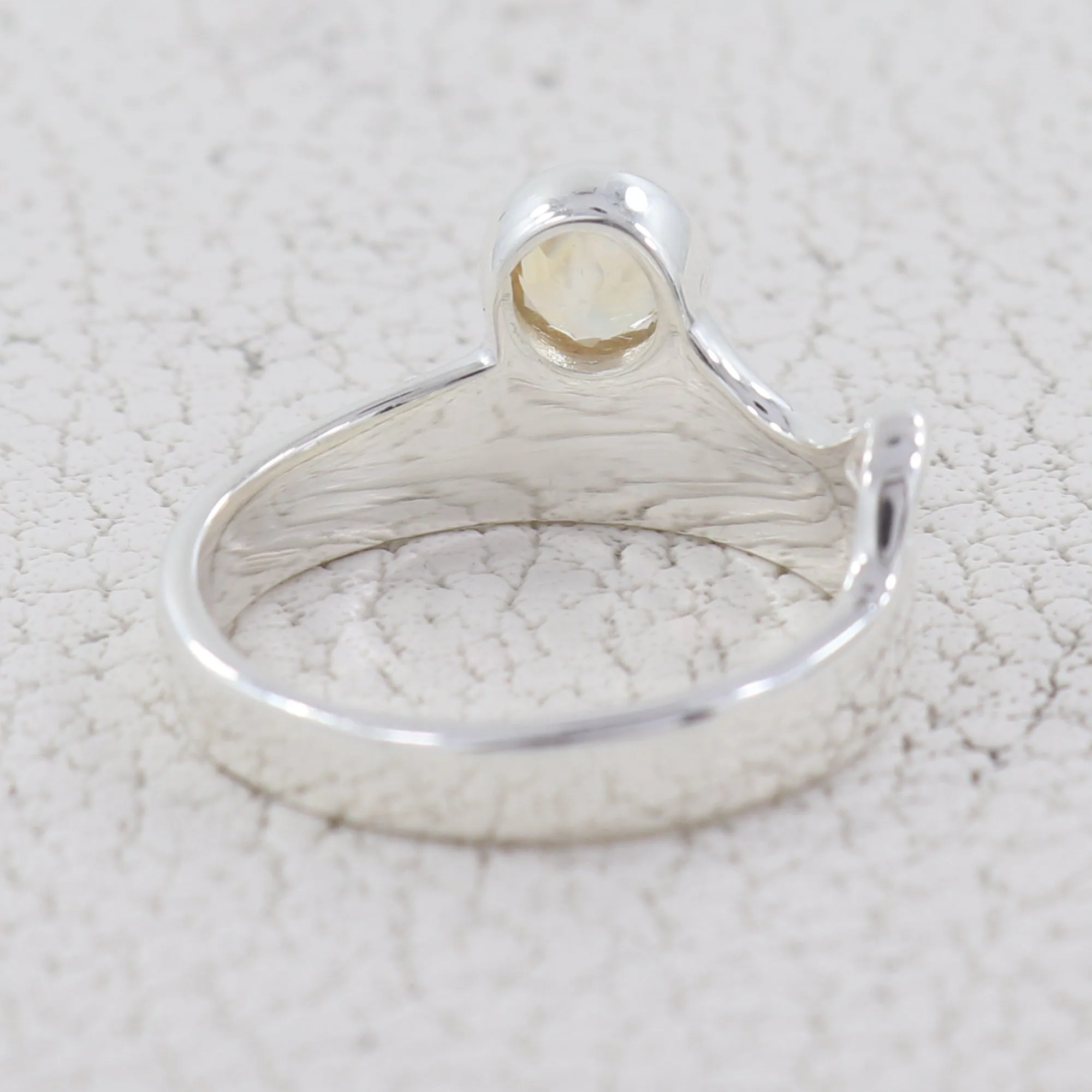 Blue Topaz Silver Rings