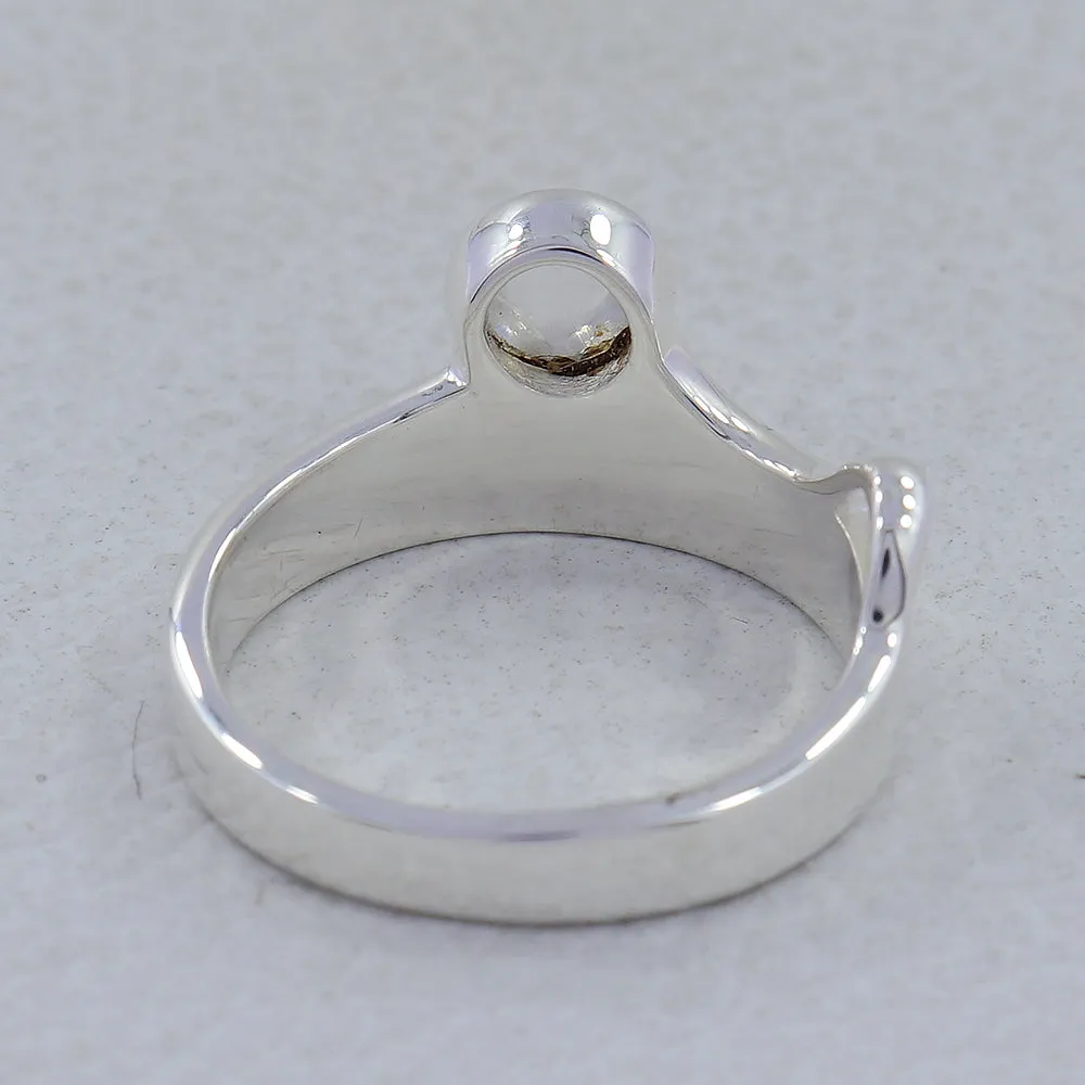 Blue Topaz Silver Rings