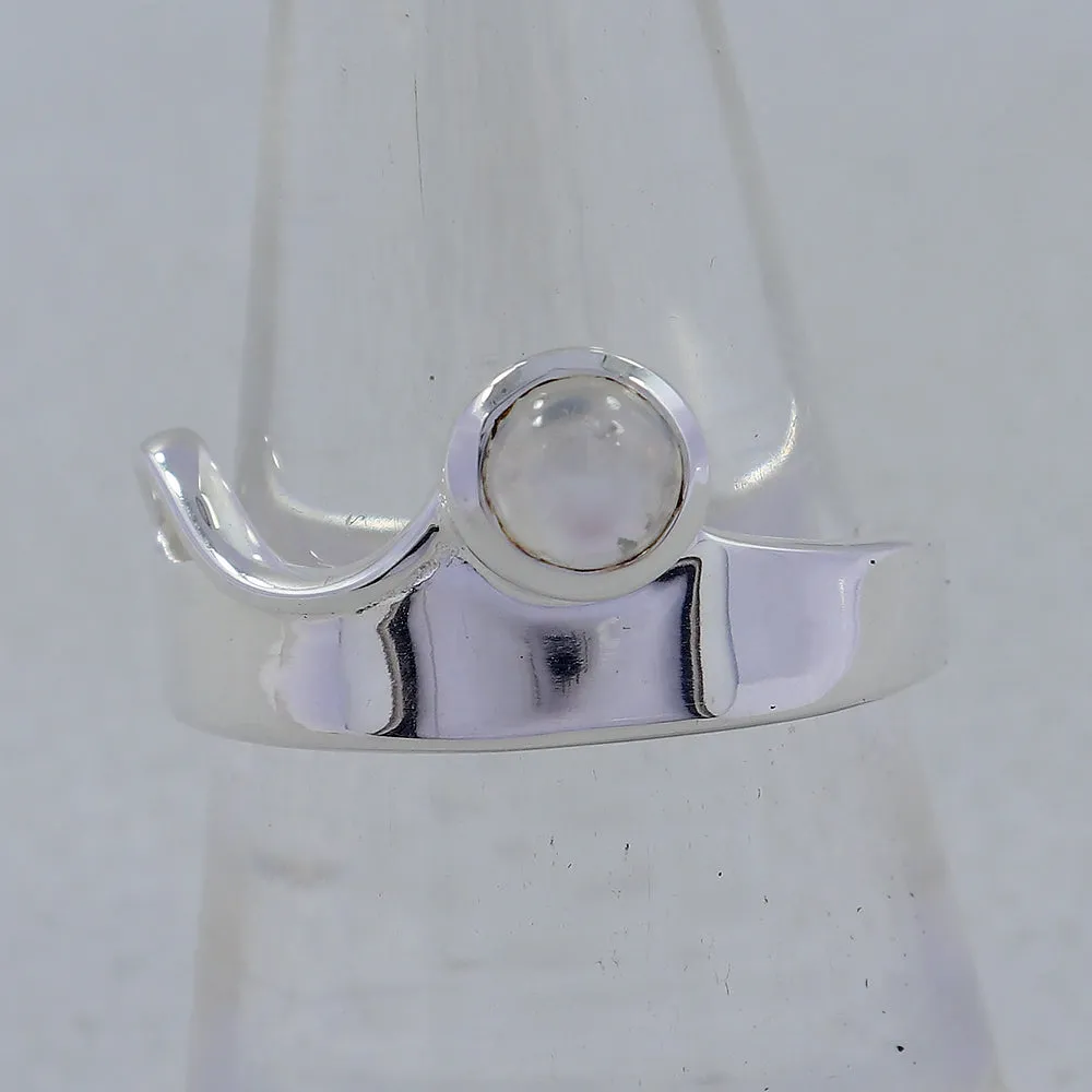Blue Topaz Silver Rings