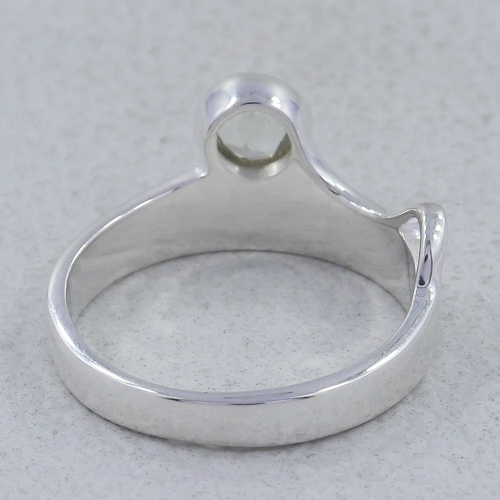Blue Topaz Silver Rings