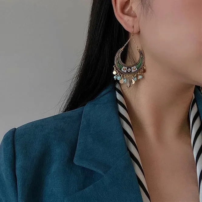 Bohemian Vacation Fashion Earrings