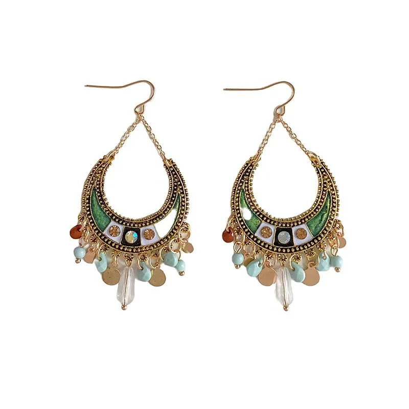 Bohemian Vacation Fashion Earrings