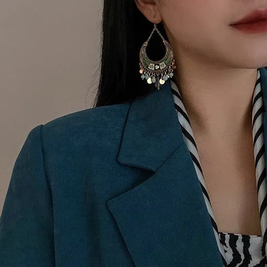 Bohemian Vacation Fashion Earrings