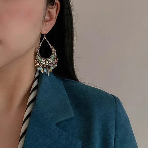Bohemian Vacation Fashion Earrings