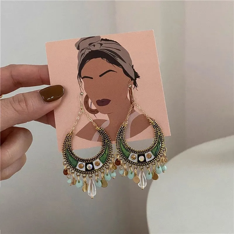Bohemian Vacation Fashion Earrings