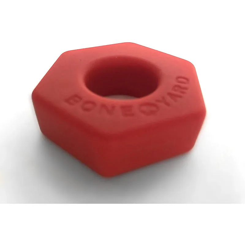 Boneyard Bust a Nut Red Cock Ring