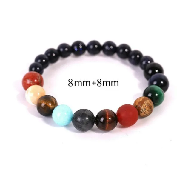 BRACELET EN PIERRES NATURELLES UNISEXE