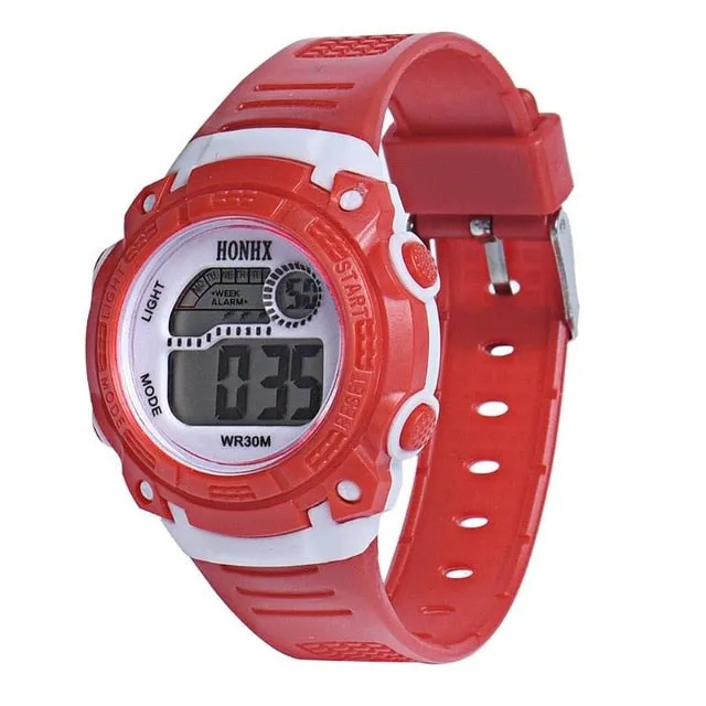 Brand New LED Digital Watch Multifunction Electronic Kids Watch Casual Sport Student Boys Girls Bracelet Watches
