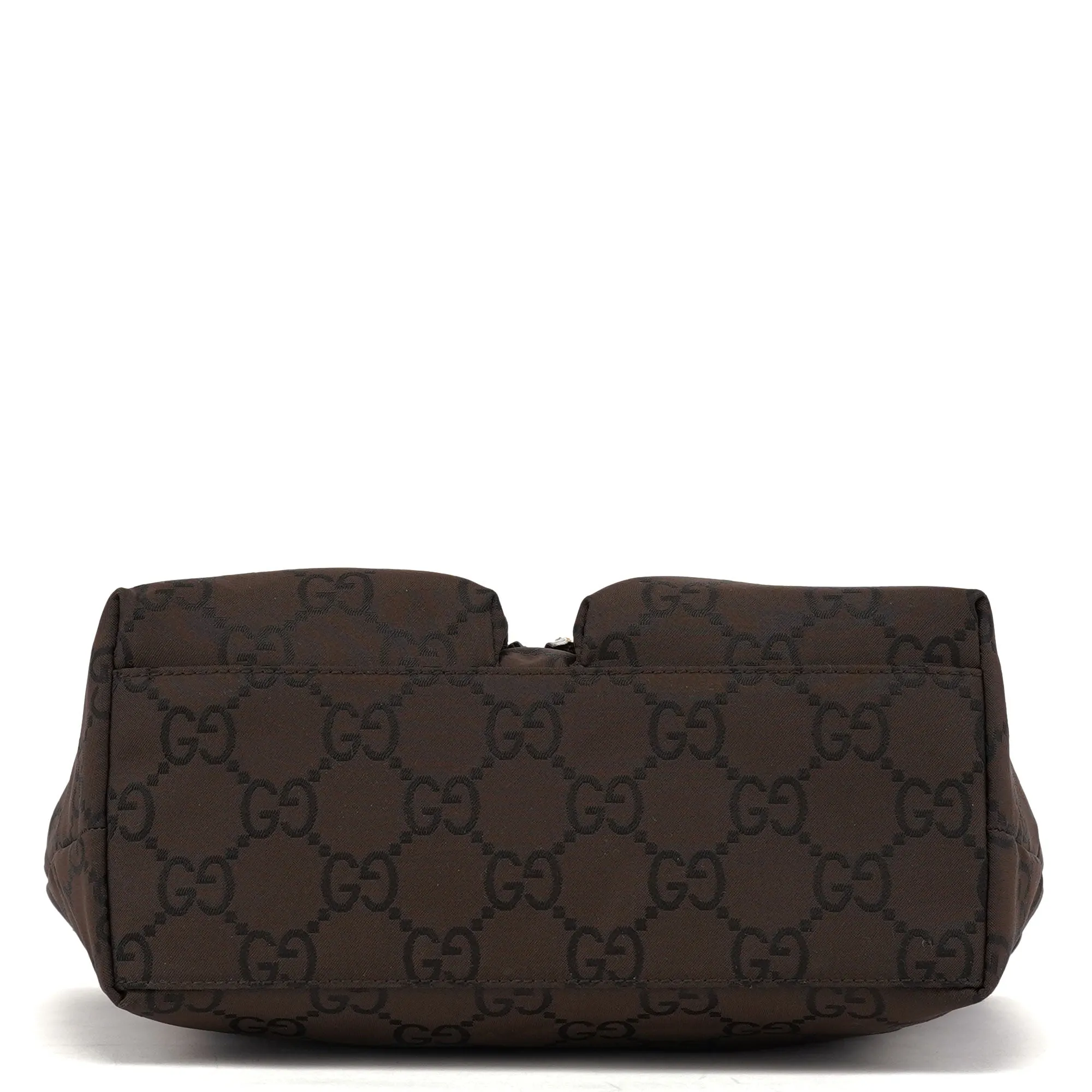 Brown GG Dual Pocket Tote Bag