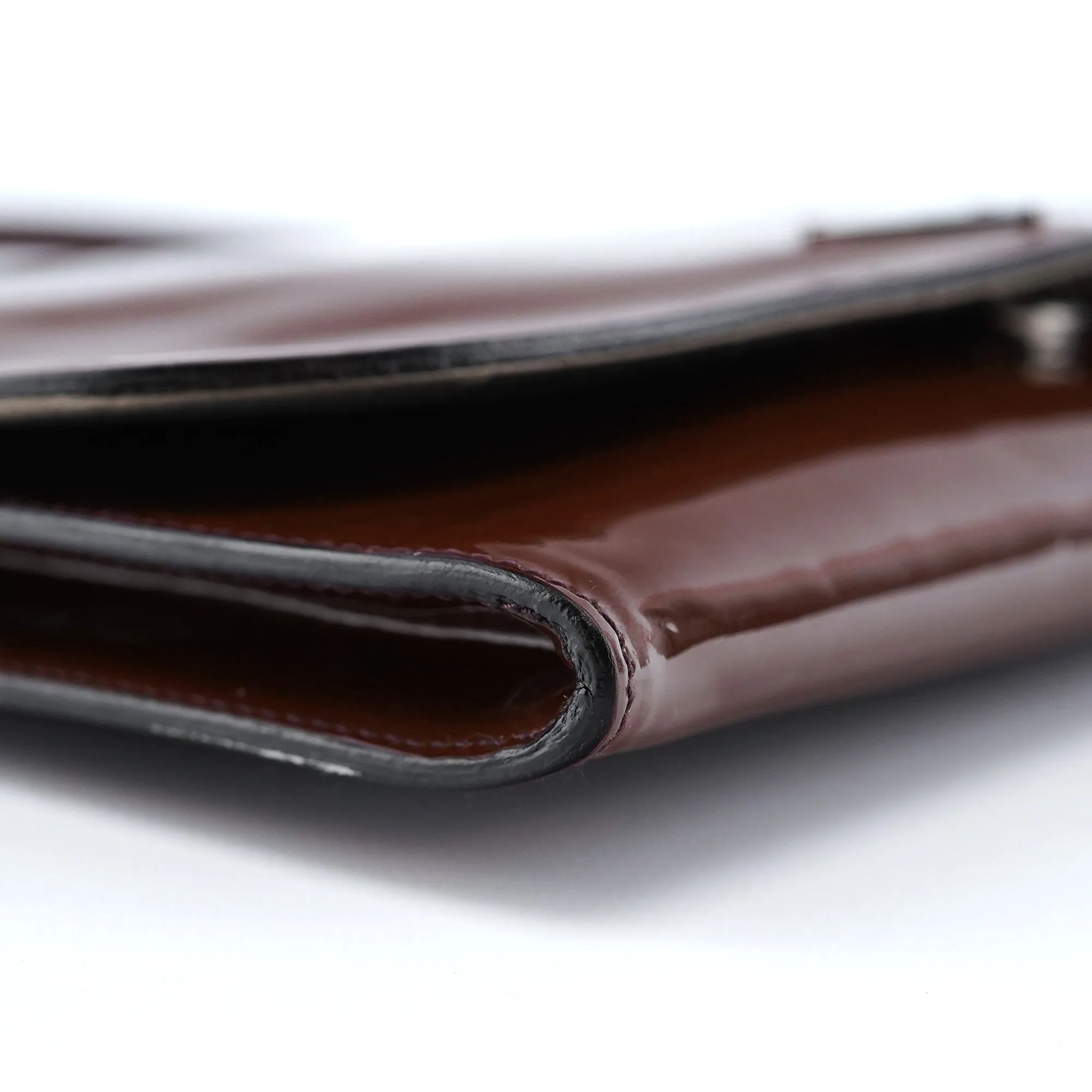 Brown Spazzolato Mini Hobo Shoulder Bag