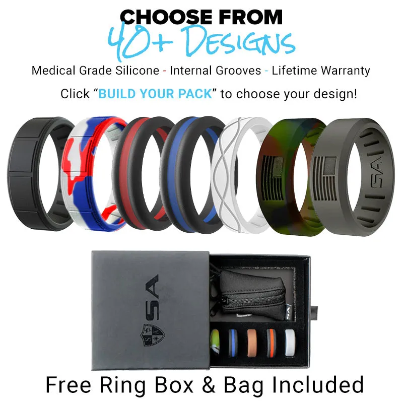 BUY 1 SILICONE RING   PICK 4 FREE