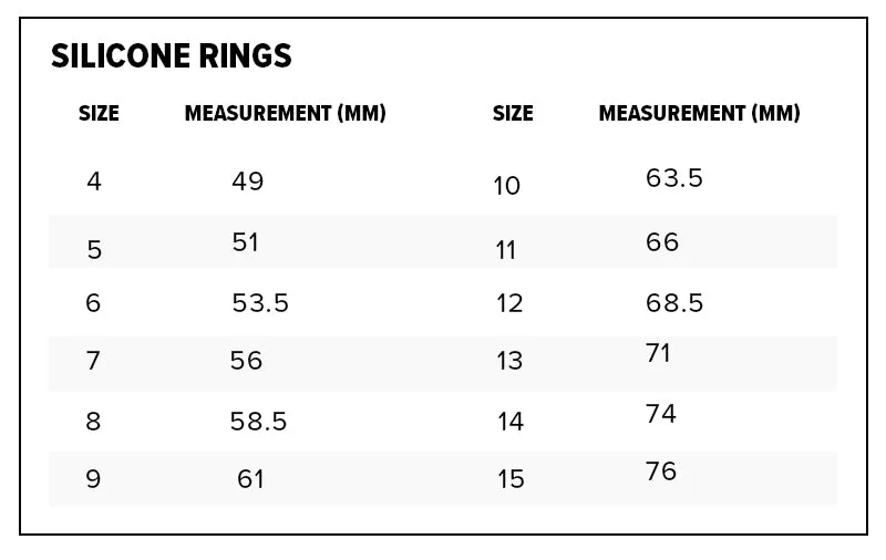 BUY 1 SILICONE RING   PICK 4 FREE